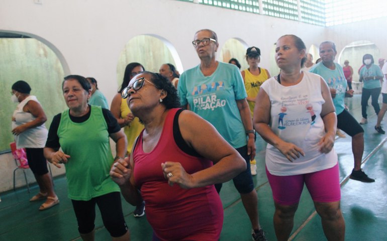 Na Semana do Idoso, Pilar realiza Olimpíadas e ações de lazer para grupos assistidos pelo CRAS