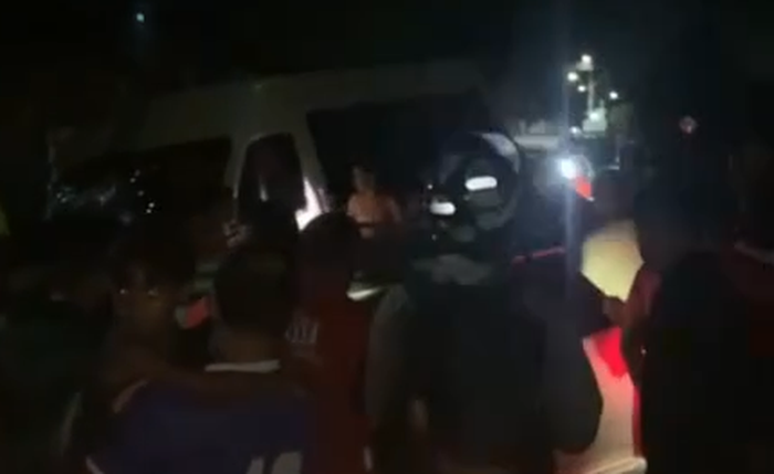 Vídeos compartilhados em redes sociais mostram movimentação na pista