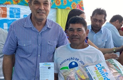 Programa Comida na Mesa: Prefeitura de Branquinha entrega nova remessa de cestas