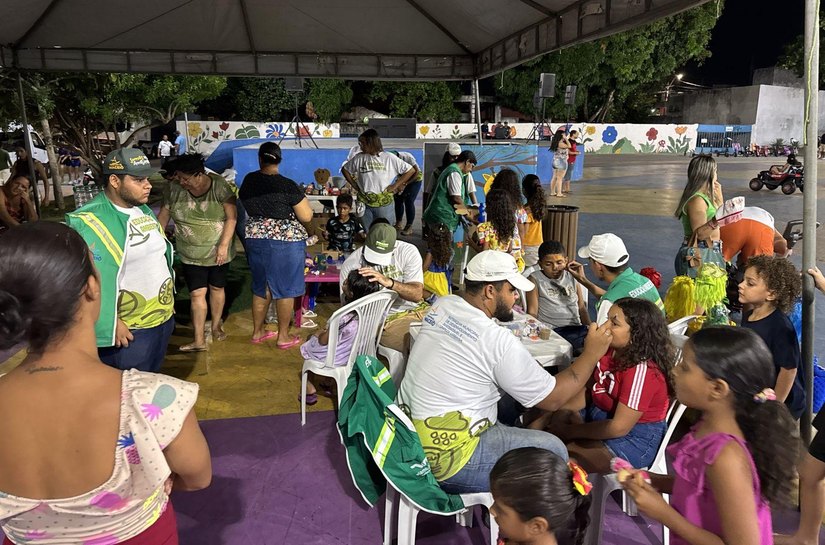 Tenda Sustentável: Alurb leva serviços e lazer para moradores do Osman Loureiro