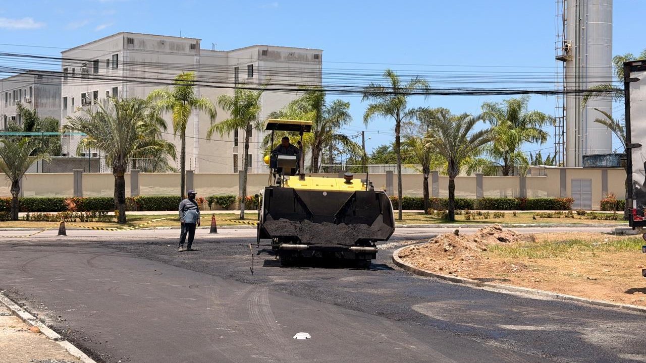 Prefeitura de Maceió conclui pavimentação de ruas próximas ao Mirante Santa Amélia