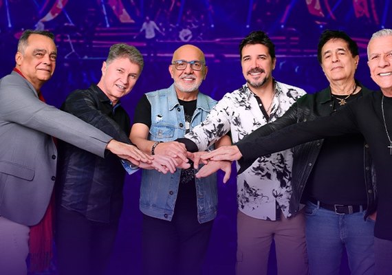 Roupa Nova apresenta ‘Simplesmente Roupa Nova’ em Maceió nesta sexta (24)