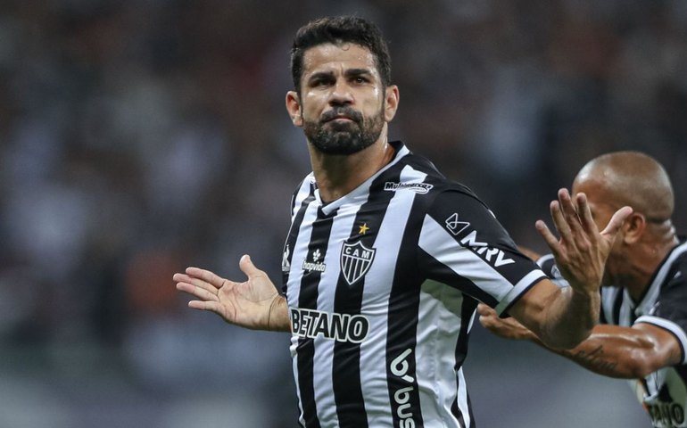 Diego Costa diz que nível europeu do Atlético-MG é ‘marketing’, mas elogia clube