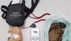 Motoboy é preso por transportar drogas para entrega na Grande Aracaju