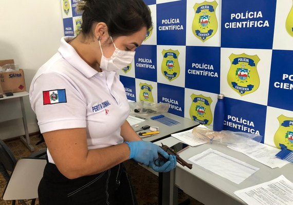 Instituto de Criminalística de Maceió examina mais de 500 armas em três mutirões de balística