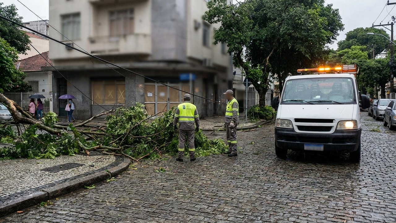 Ventos fortes no Rio: saiba como acionar os serviços em emergências