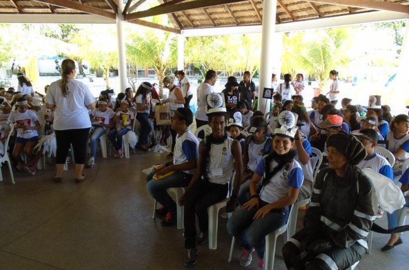 Dia D de Mobilização reúne estudantes em gincana no Sesc Guaxuma