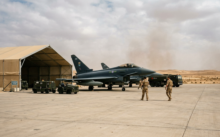 Reino Unido reforça presença militar na região em meio a escalada de conflitos