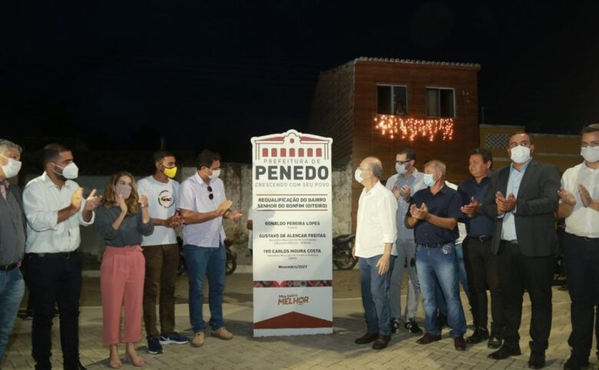 Meu Bairro Melhor revitaliza comunidade Senhor do Bonfim em Penedo