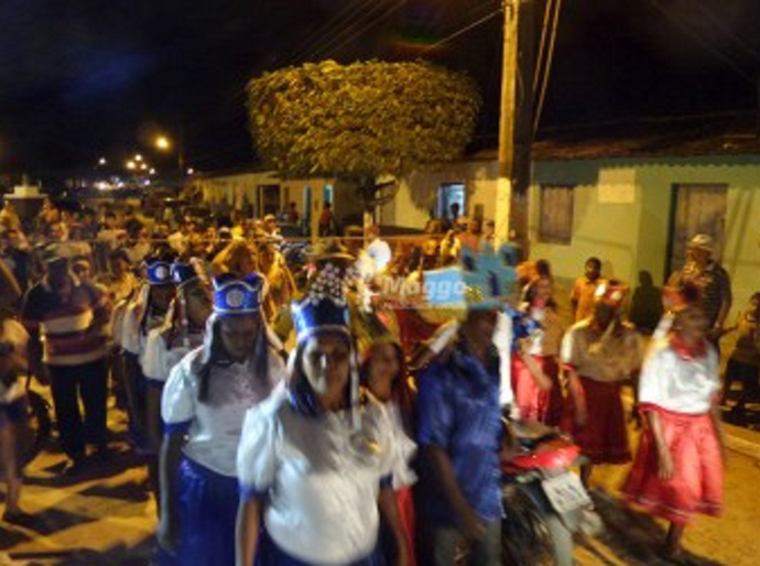 Festa do povoado Vila Santo Antônio em Palestina