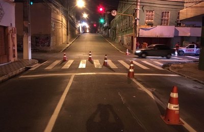 Novas sinalizações vão orientar condutores e pedestres