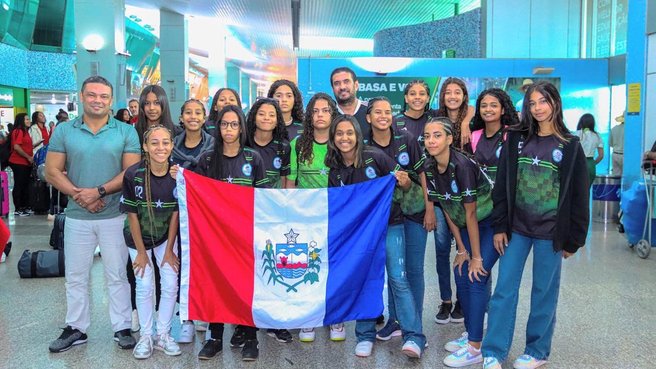 Escola Estadual Rosalvo Ribeiro representa Alagoas no Campeonato Brasileiro Escolar de Futebol Feminino