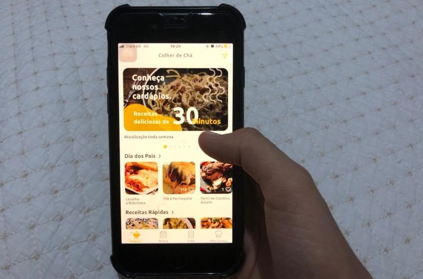 Aplicativo nordestino Colher de Chá ganha espaço dentro das cozinhas brasileiras