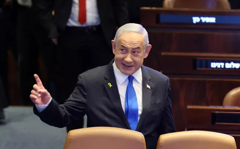 Netanyahu ordenou ataques de drones contra flotilha, diz mídia