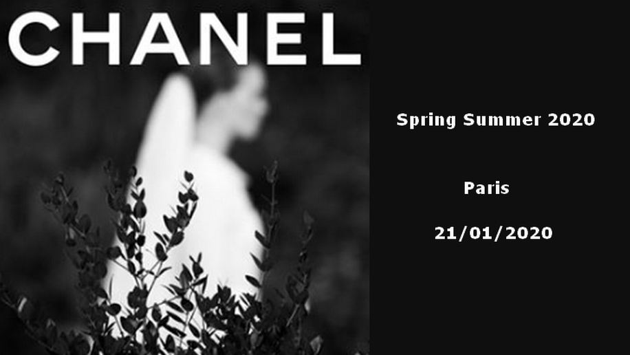 Paris - Spring Summer 2020 - Haute Couture - Chanel