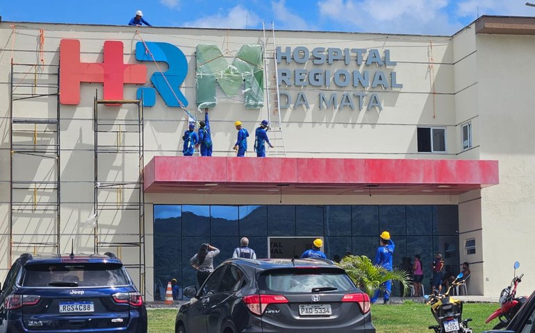Hospital Regional da Mata passa por manutenção sem interromper atendimento a população