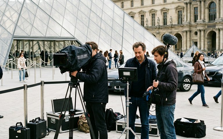 Roubo milionário no Louvre inspira filme e série documental