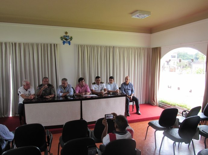 Marcius Beltrão e autoridades envolvidas no Bom Jesus concedem coletiva