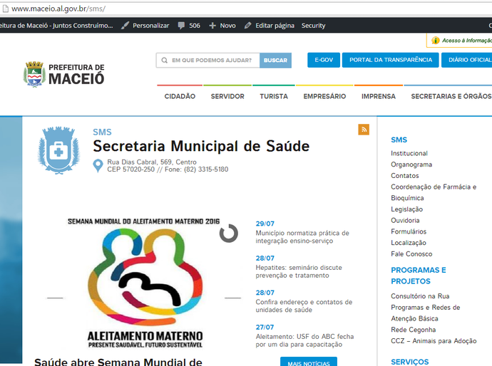 Assistência Farmacêutica oferece informações on line