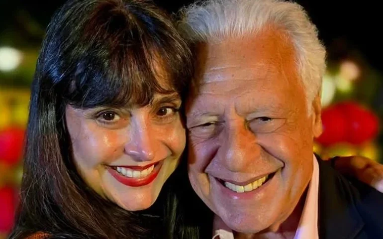 Alexandra Martins se declara a Antonio Fagundes em aniversário do ator