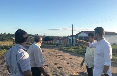 Prefeito Zé Adelson recebe deputado federal Nivaldo Albuquerque em Olho D’Água Grande 