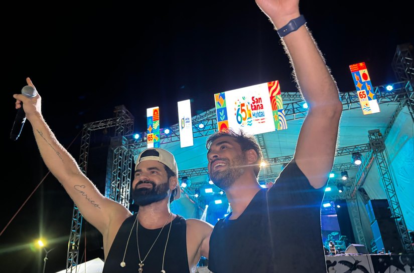 Máquina do Tempo, Renno Poeta e Heitor Costa, prefeitura de Santana do Mundaú encerra festividades da emancipação política