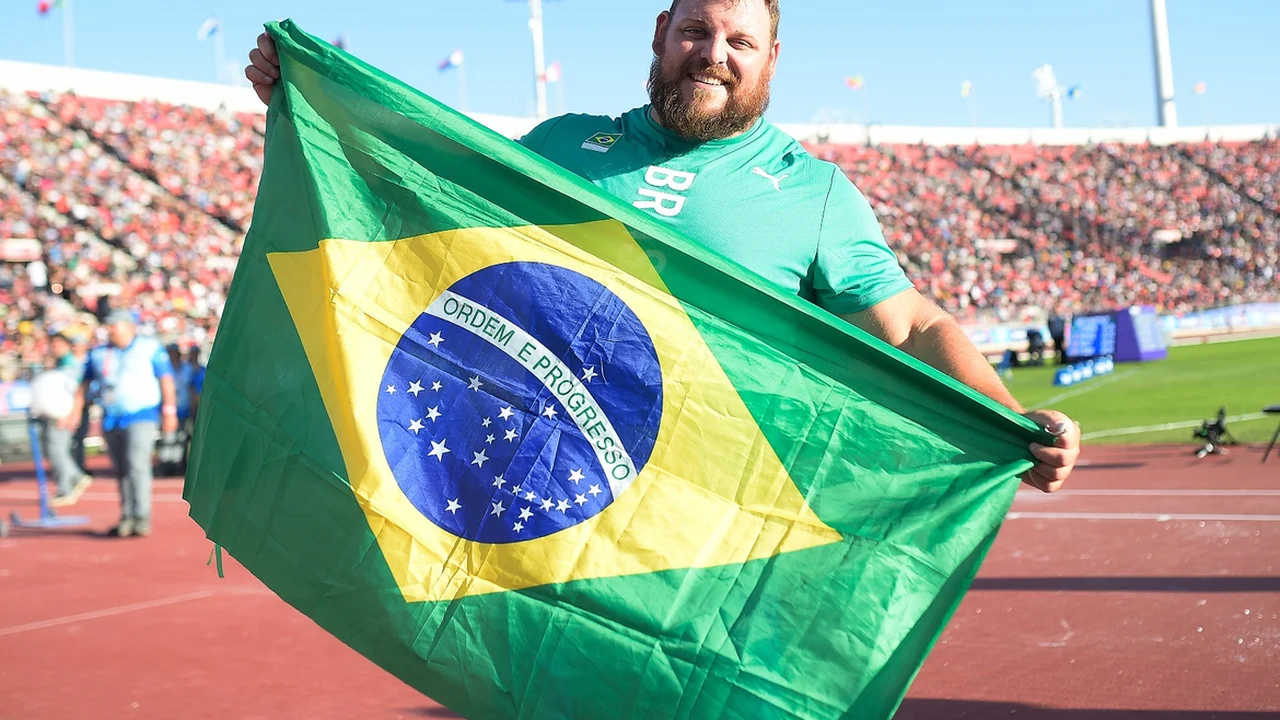 Darlan Romani é bicampeão pan-americano de arremesso de peso