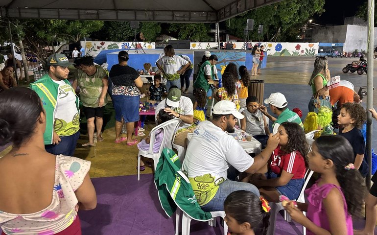 Tenda Sustentável: Alurb leva serviços e lazer para moradores do Osman Loureiro