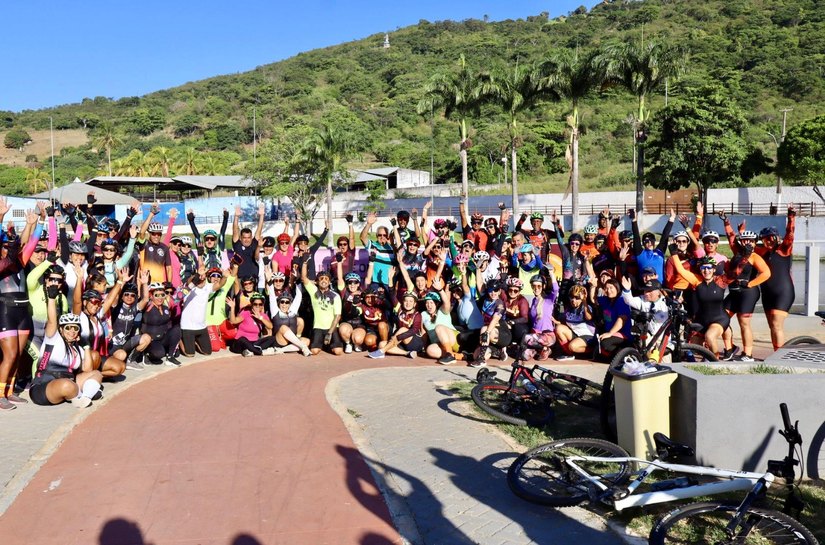 Prefeitura de Palmeira promove o 1º Pedal Delas em homenagem ao Mês da Mulher