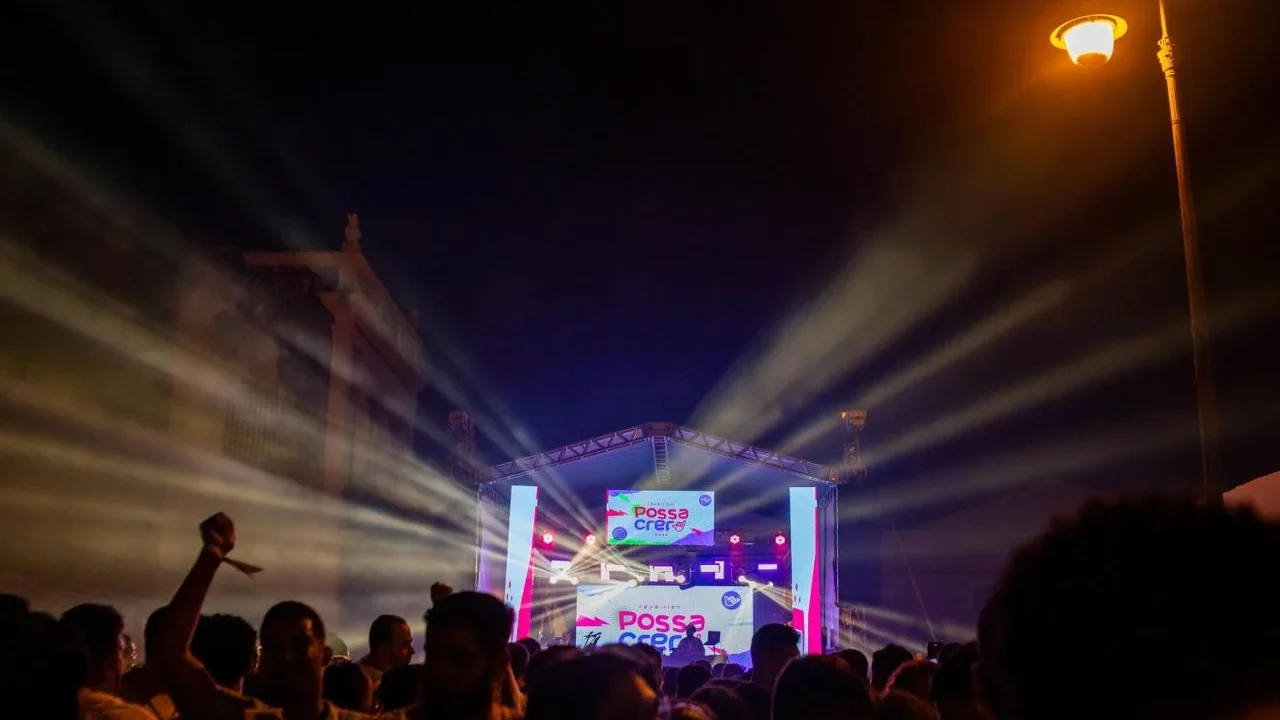 Contagem regressiva: Réveillon Possa Crer 2026 aposta em atrações diversas durante 10 horas de festa no Jaraguá