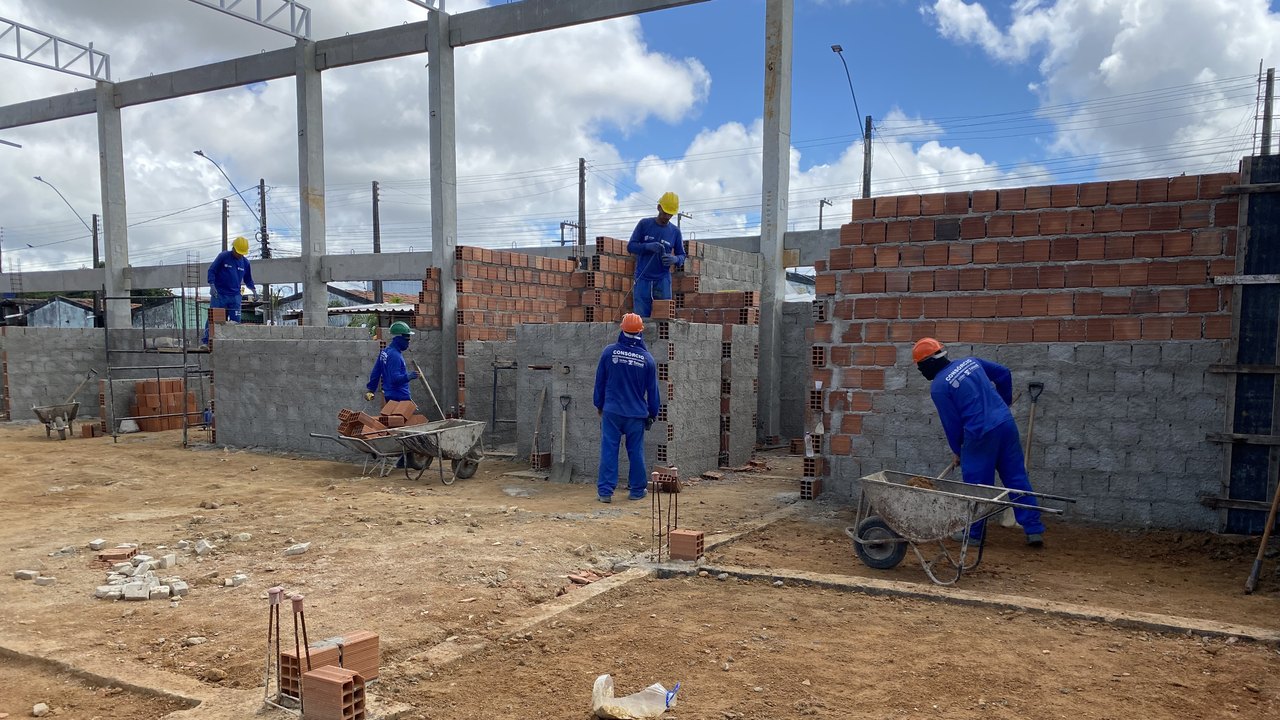 Prefeitura avança na construção do novo Mercado Público do Jacintinho