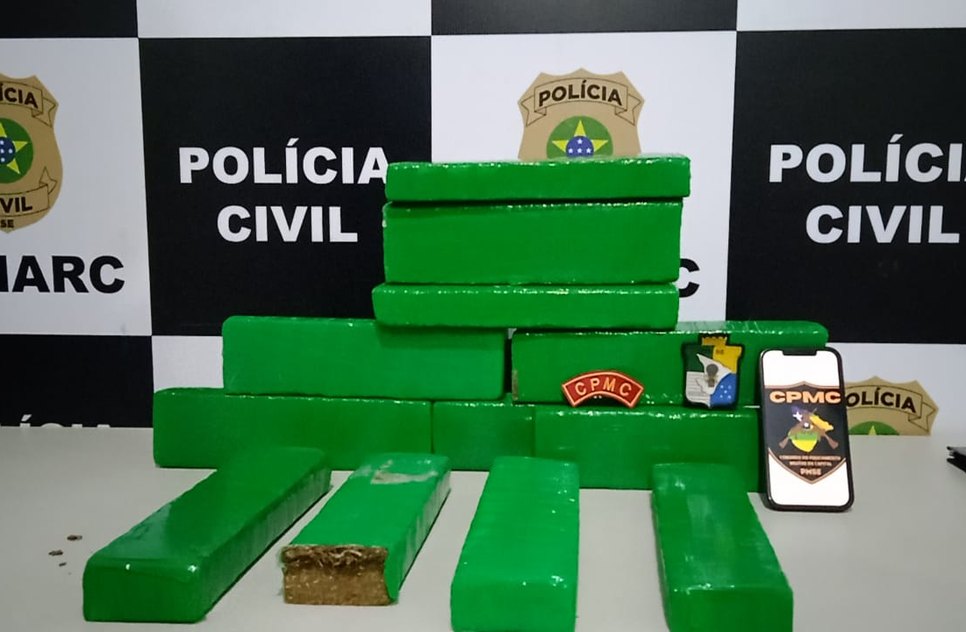 Motorista é preso por transportar 10 kg de maconha em Aracaju