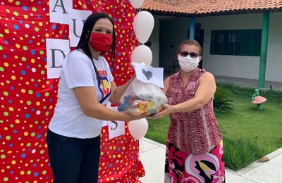 Alunos de mais de 50 Unidades de Ensino de Arapiraca já receberam os kits nutricionais