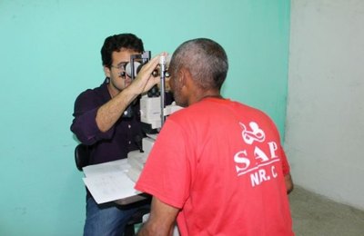 Reeducandos têm nova perspectiva de vida após mutirão oftalmológico