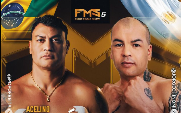 Popó derrota 'El Chino' em luta principal do Fight Music Show 5 e desafia Pablo Marçal
