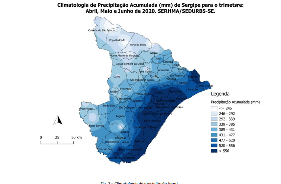 chuva acima da media
