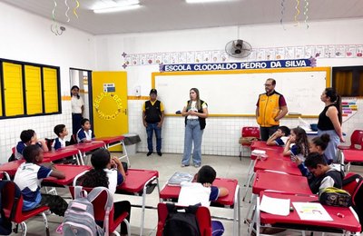 SMTT intensifica ações de educação para o trânsito em escolas de Arapiraca