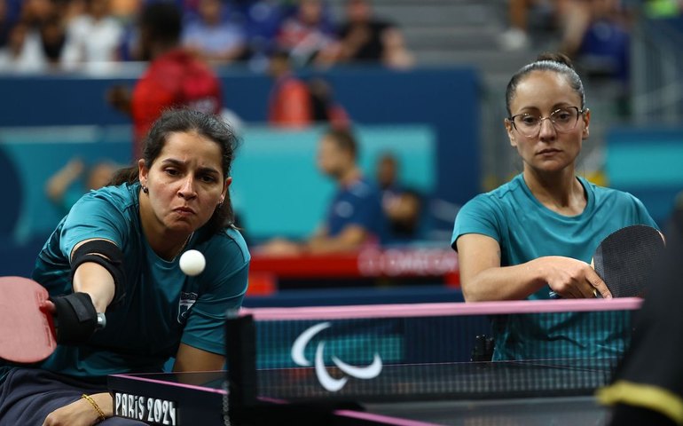 Tênis de mesa: Brasil vai à semi de duplas e leva 1º pódio paralímpico