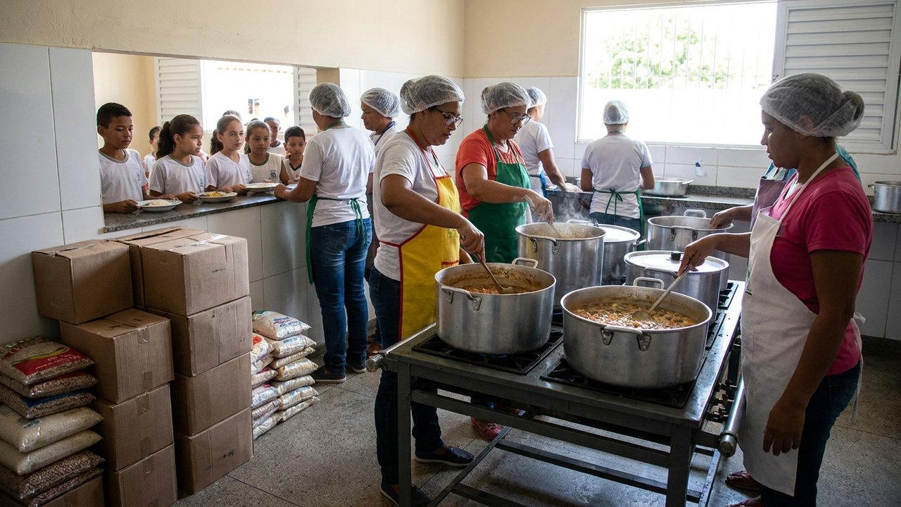 Ibateguara registra R$ 1,44 milhão em atas para merenda escolar