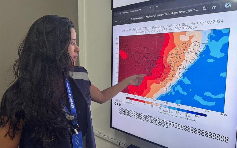 Estado de Alagoas enfrenta ventos intensos até este domingo