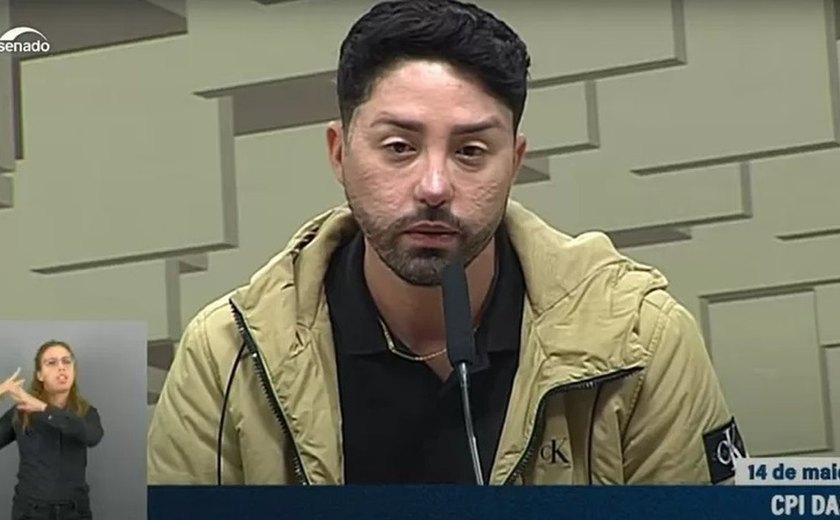 Alagoano Rico Melquiades depõe à CPI das Bets e nega envolvimento com plataformas de apostas