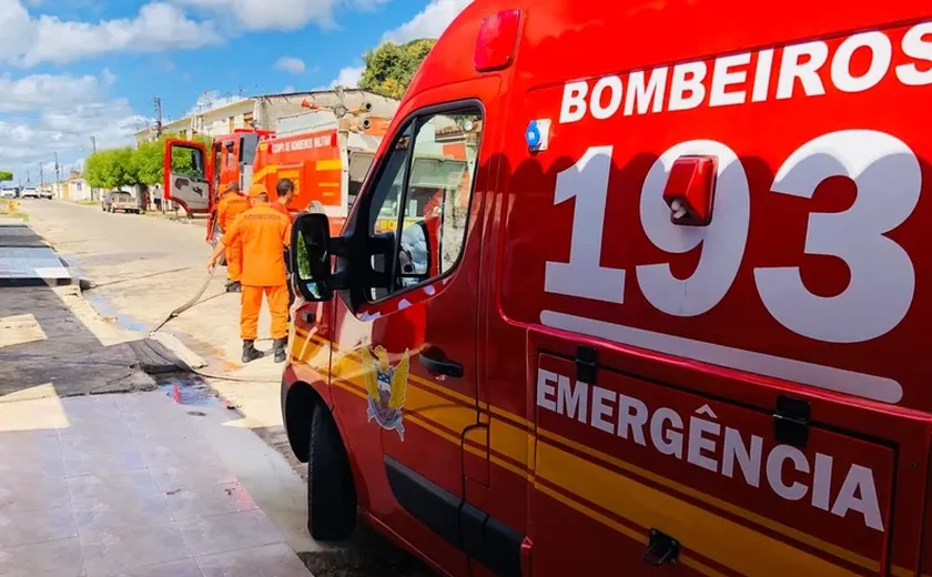 Incêndio atinge casa no São Jorge