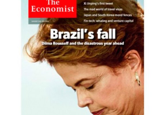 &#8216;Economist&#8217; prevê 2016 &#8216;desastroso&#8217; para o Brasil e culpa Dilma