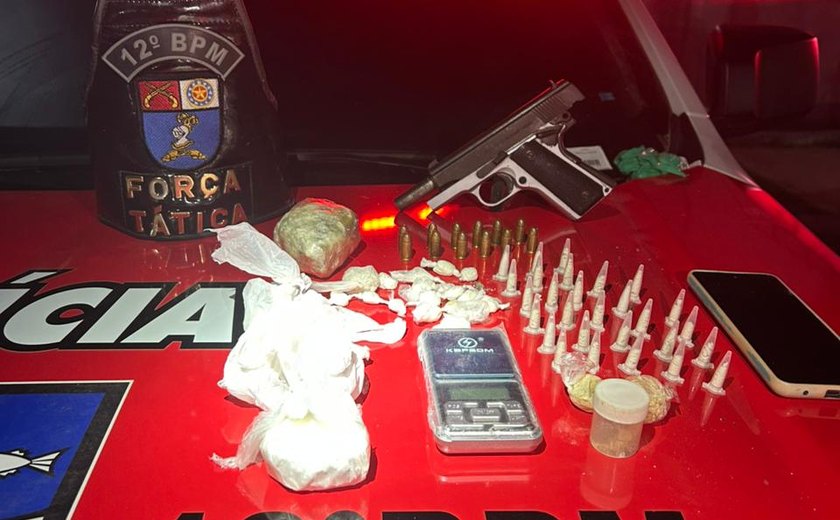 Ação policial termina com três presos por tráfico na Cidade Universitária