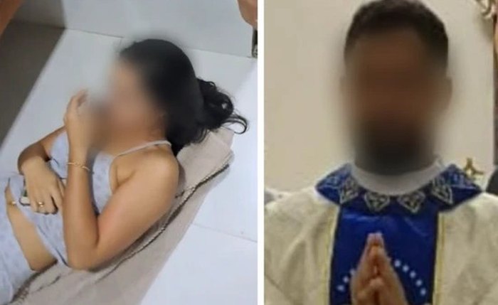 O flagra viralizou nas redes sociais O flagra viralizou nas redes sociais