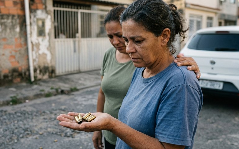 'Eles mataram o meu irmão': mulher encontra cápsulas no chão e contesta versão da PM após morte em abordagem na Pavuna