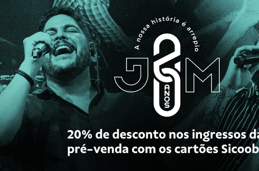 Pré-venda exclusiva Sicoob: garanta seu ingresso para a turnê Jorge & Mateus em três cidades