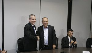 Transferência de cargo de governador / Foto: TJ