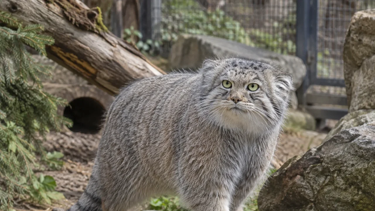 Timosha mostra que está pronto para o outono no Zoológico de Moscou