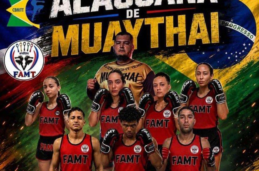 Alagoas leva equipe à Copa Brasil de Muaythai em busca de novos títulos